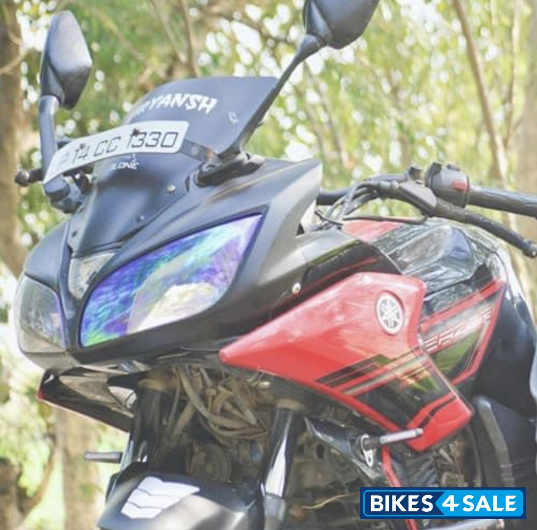 Red Black Yamaha Fazer