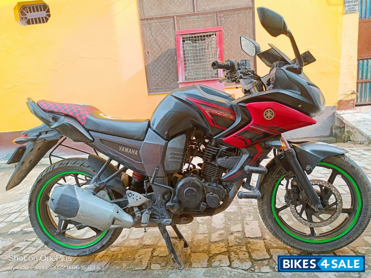 Red Black Yamaha Fazer