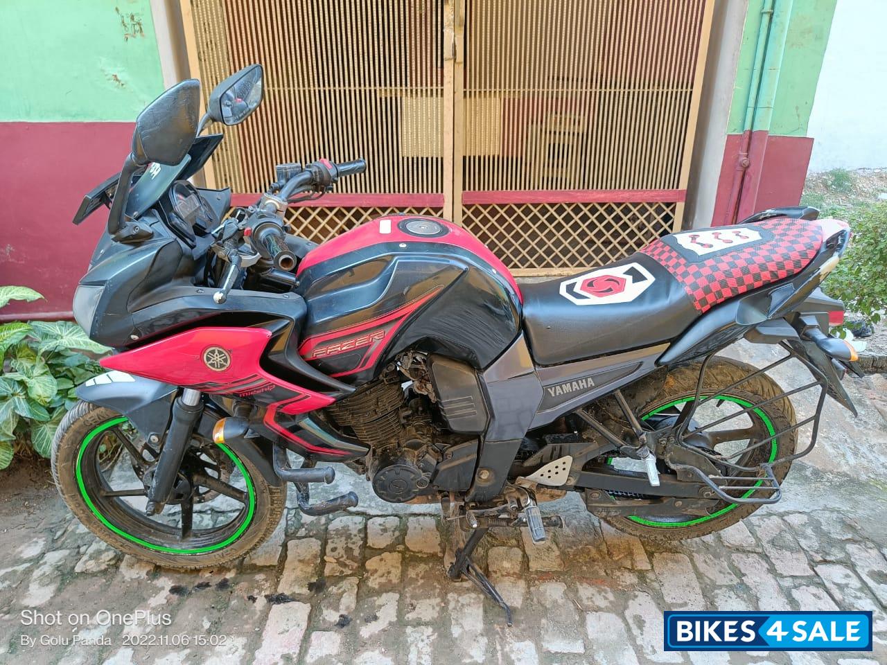 Red Black Yamaha Fazer