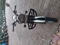 Silver Royal Enfield Classic 500