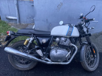 Ice Queen White Royal Enfield Continental GT 650 Twin