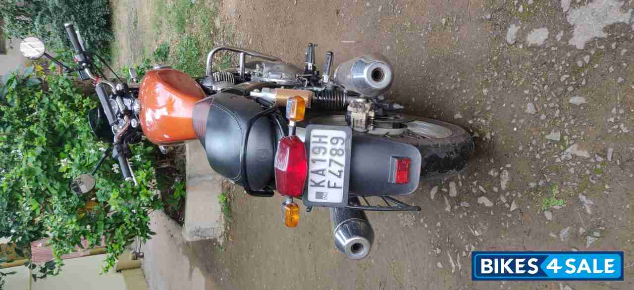 Orange Crush Royal Enfield Interceptor 650 Twin