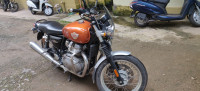 Orange Crush Royal Enfield Interceptor 650 Twin