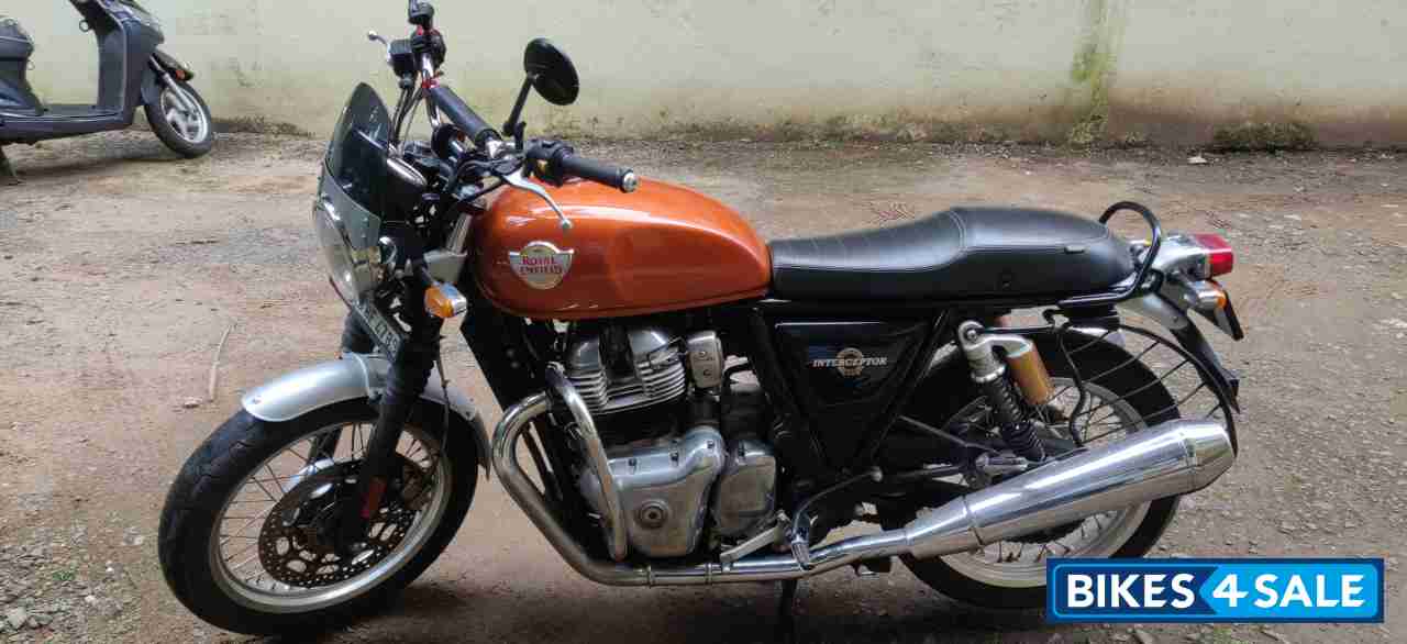 Orange Crush Royal Enfield Interceptor 650 Twin