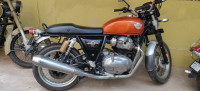 Orange Crush Royal Enfield Interceptor 650 Twin