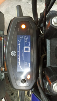 Blue Yamaha FZ-S FI V3