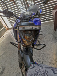 Blue Yamaha FZ-S FI V3