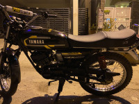 Black Yamaha RX 135