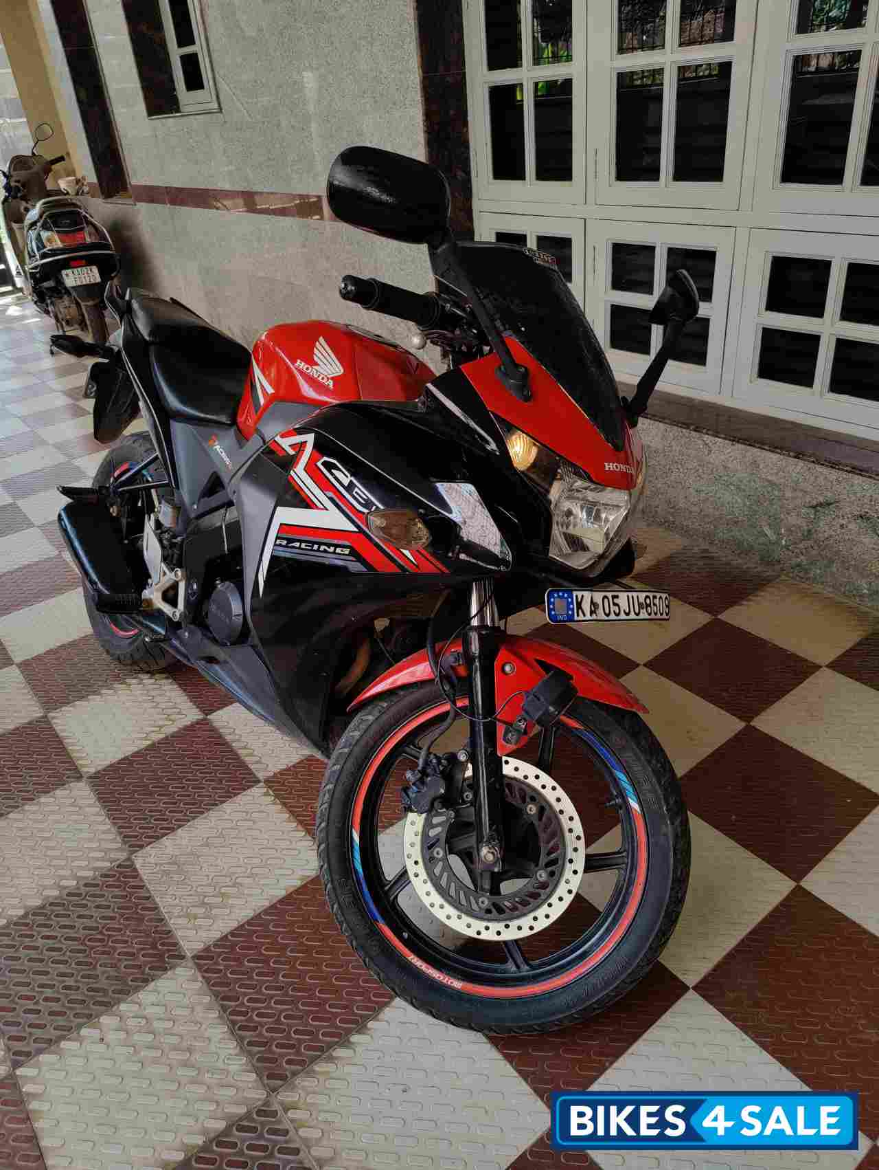 Red And Black Honda CBR 150R