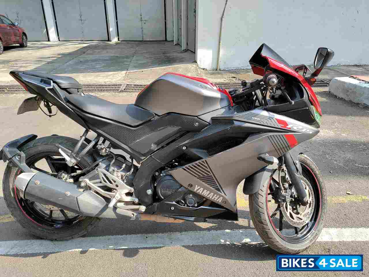 Grey Yamaha YZF R15 V3