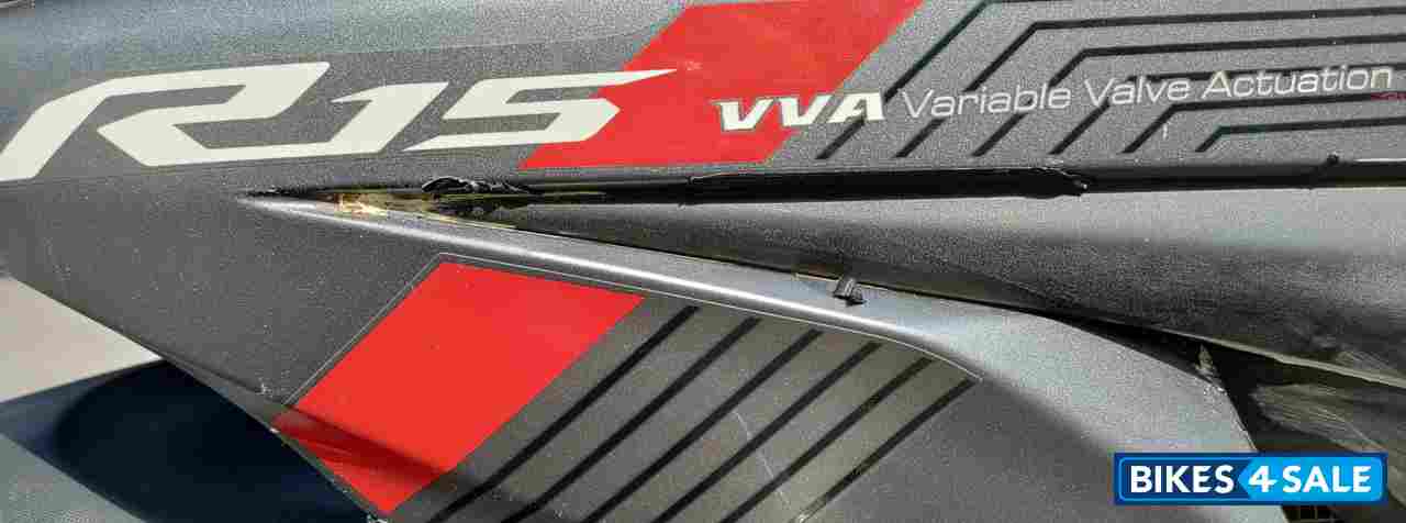 Grey Yamaha YZF R15 V3