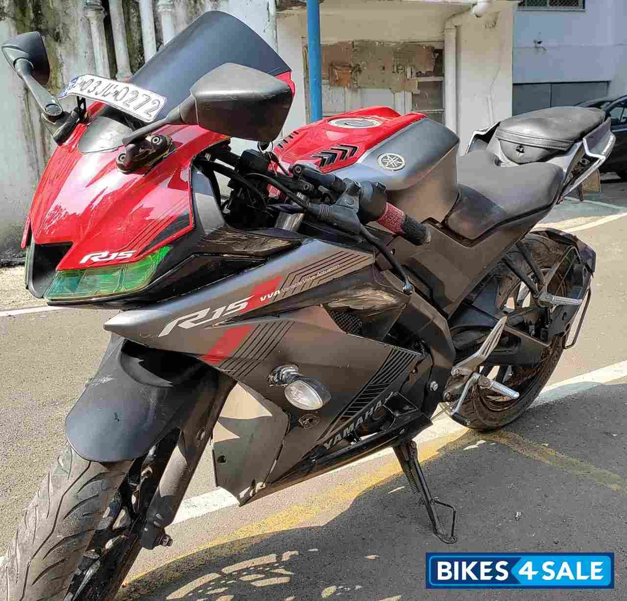 Grey Yamaha YZF R15 V3