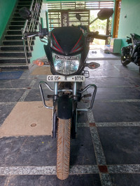 Black Honda CB Shine