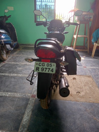 Black Honda CB Shine