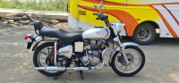 Grey Royal Enfield Bullet Electra