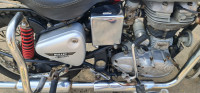 Grey Royal Enfield Bullet Electra