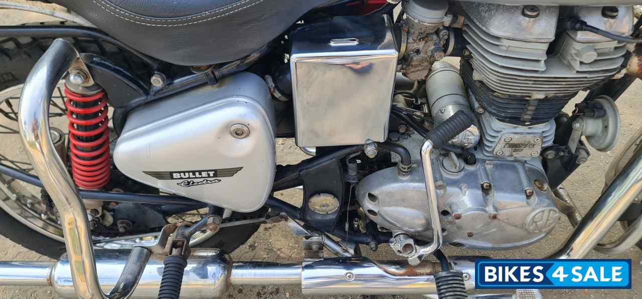 Grey Royal Enfield Bullet Electra