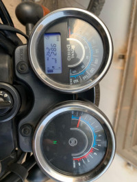 Orange Royal Enfield Thunderbird X 500