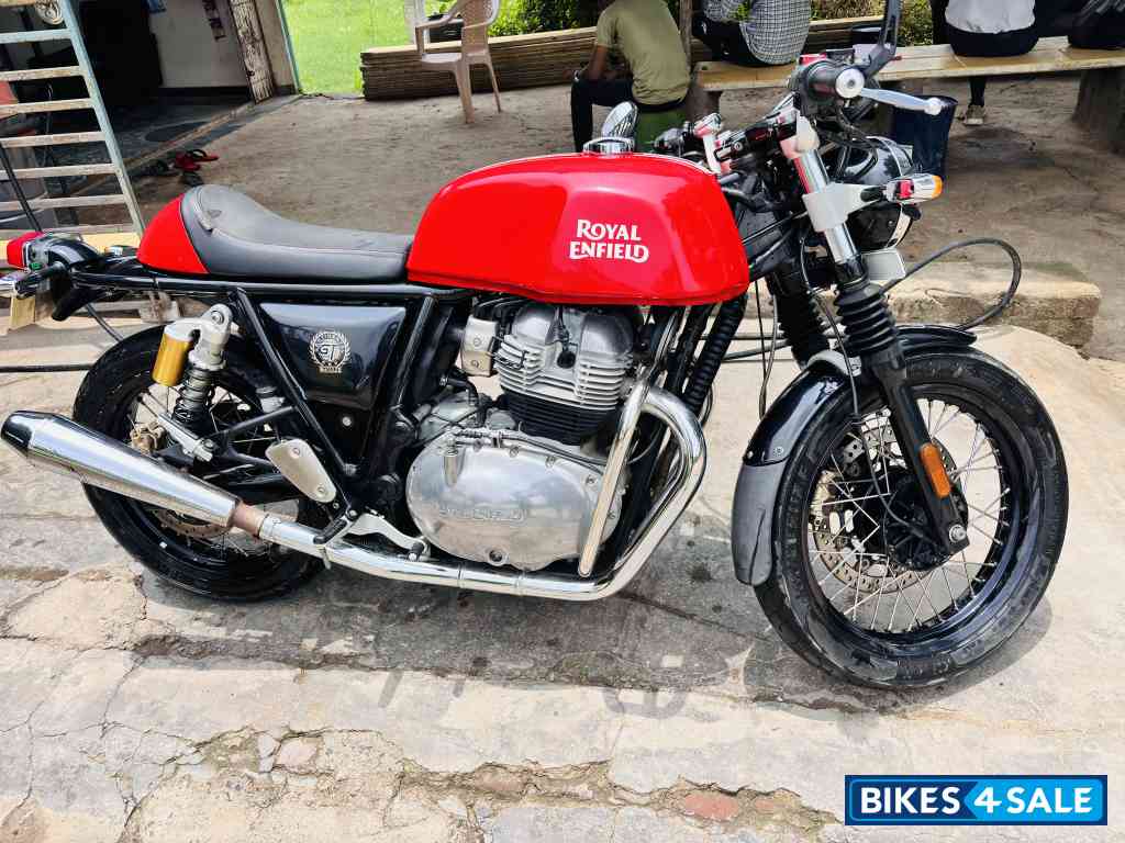 Red Royal Enfield Continental GT 650 Twin