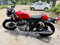 Red Royal Enfield Continental GT 650 Twin