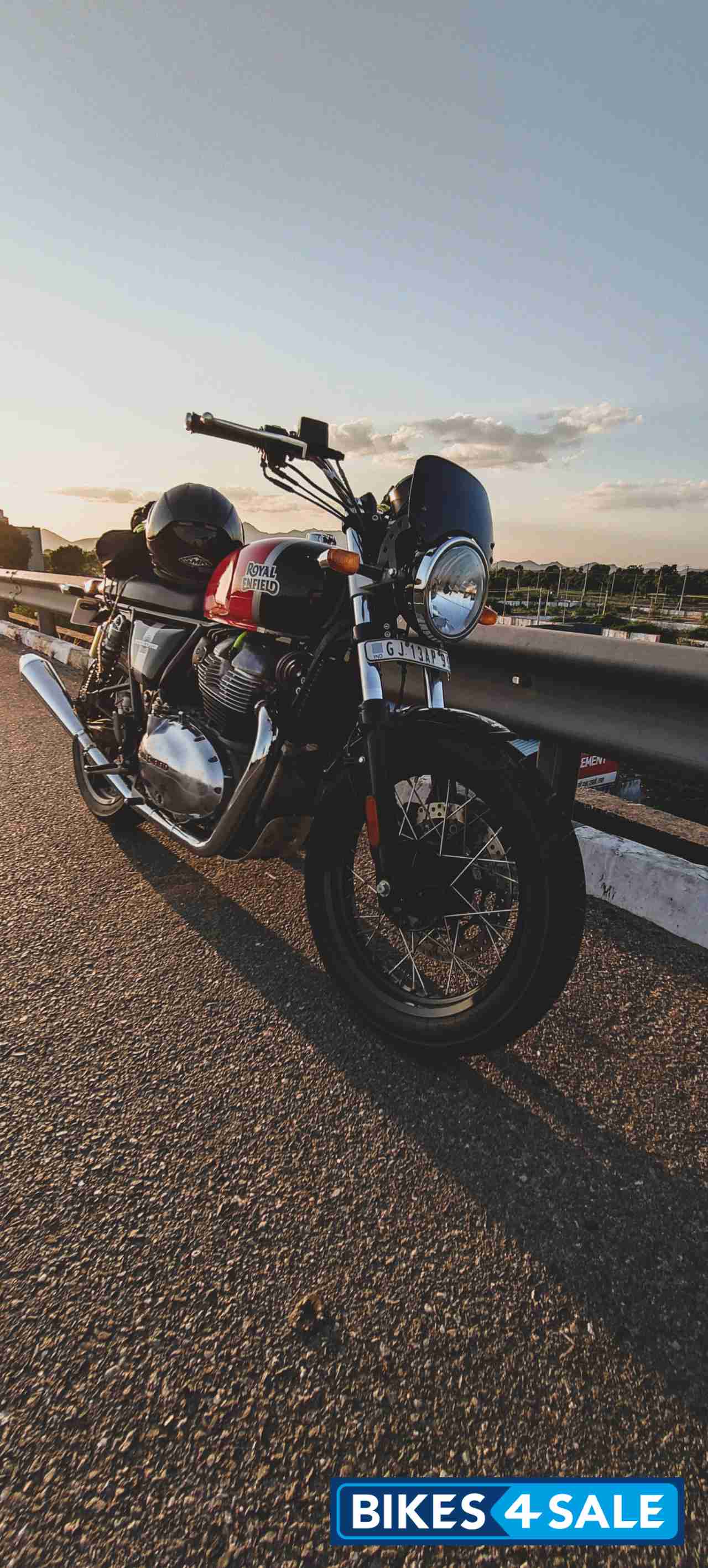 Ravishing Red Royal Enfield Interceptor 650 Twin