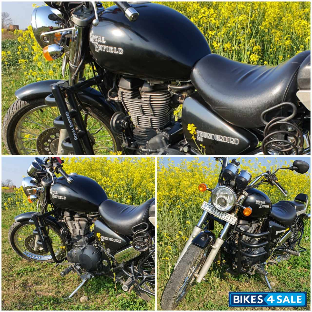Black Royal Enfield Thunderbird 500 Black Royal Enfield Thunderbird 500