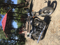 Black Royal Enfield Thunderbird 500