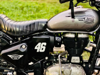 Silver Royal Enfield Bullet 350 KS BS6