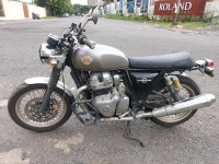 Silver Royal Enfield Interceptor 650 Twin