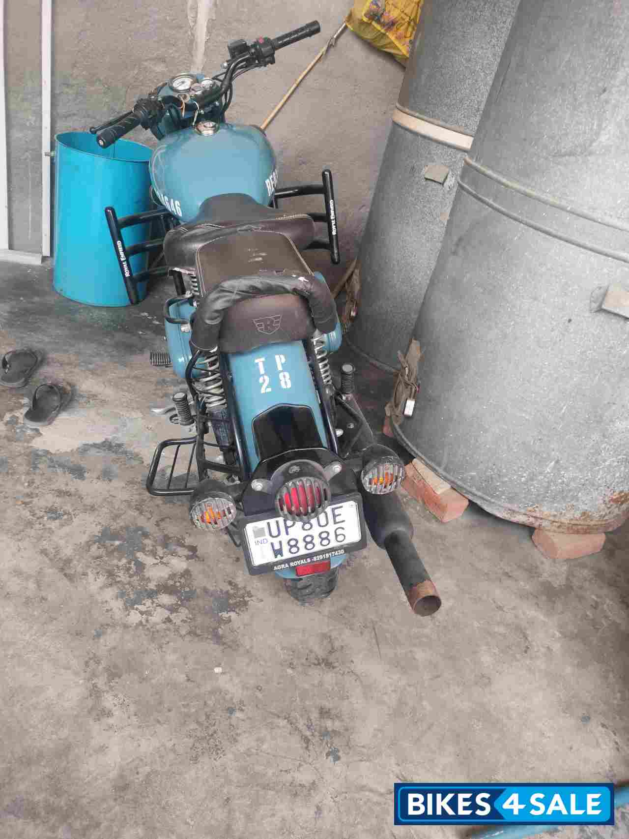 Royal Enfield Classic Signals Airborne Blue