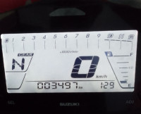 Red Suzuki Gixxer SF BS6