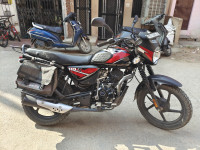 Black And Red Bajaj CT110X