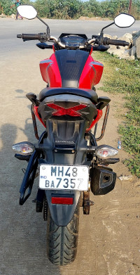 Striking Red Honda CB Hornet 160R