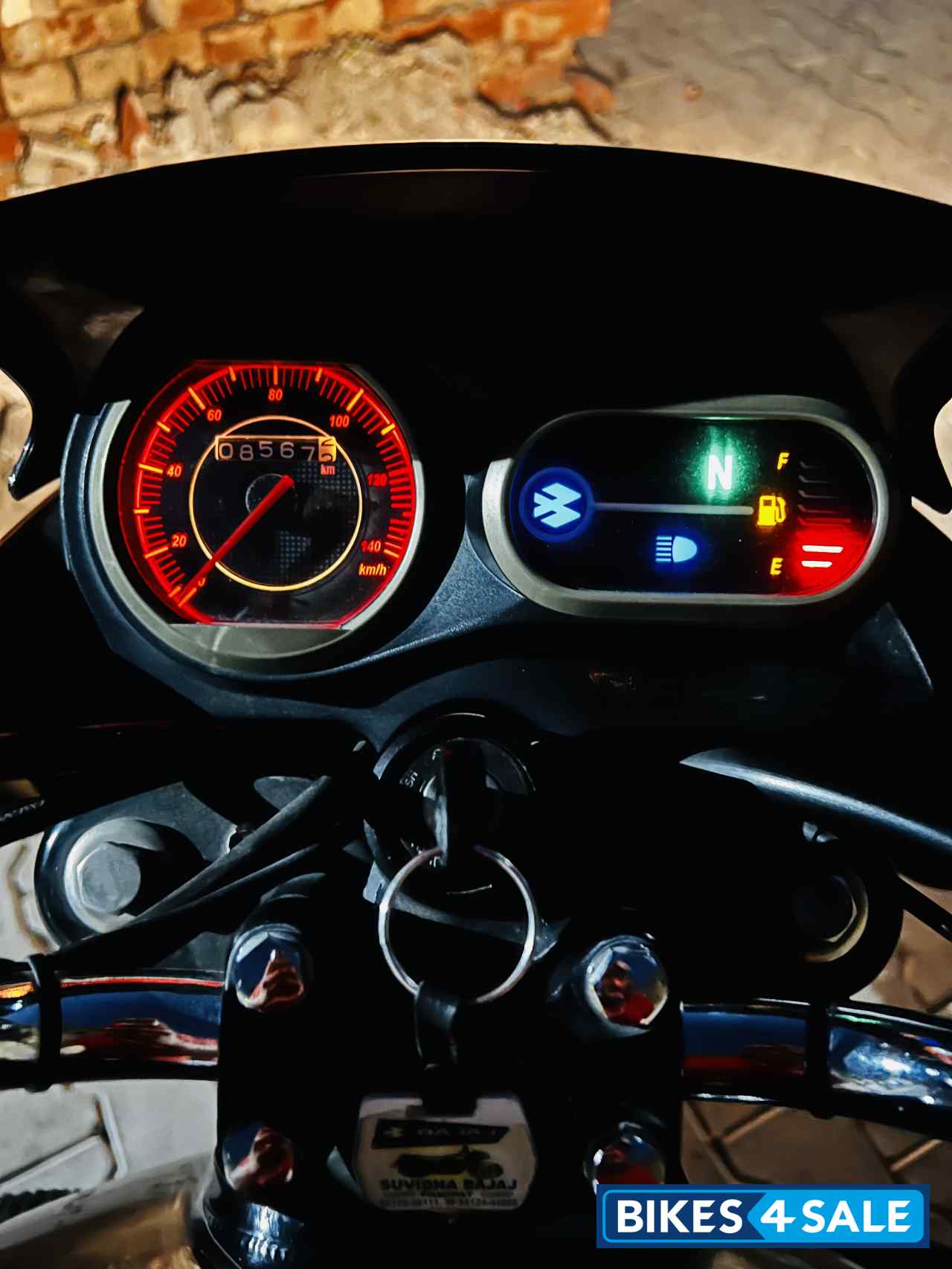 Ebony Black Bajaj V15