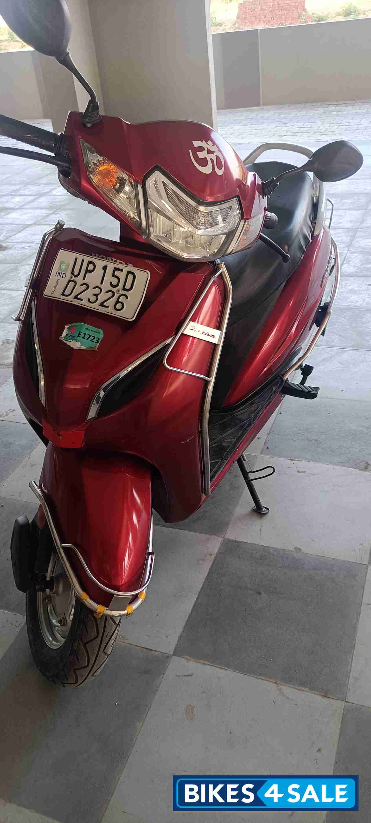 Spartan Red Honda Activa 5G