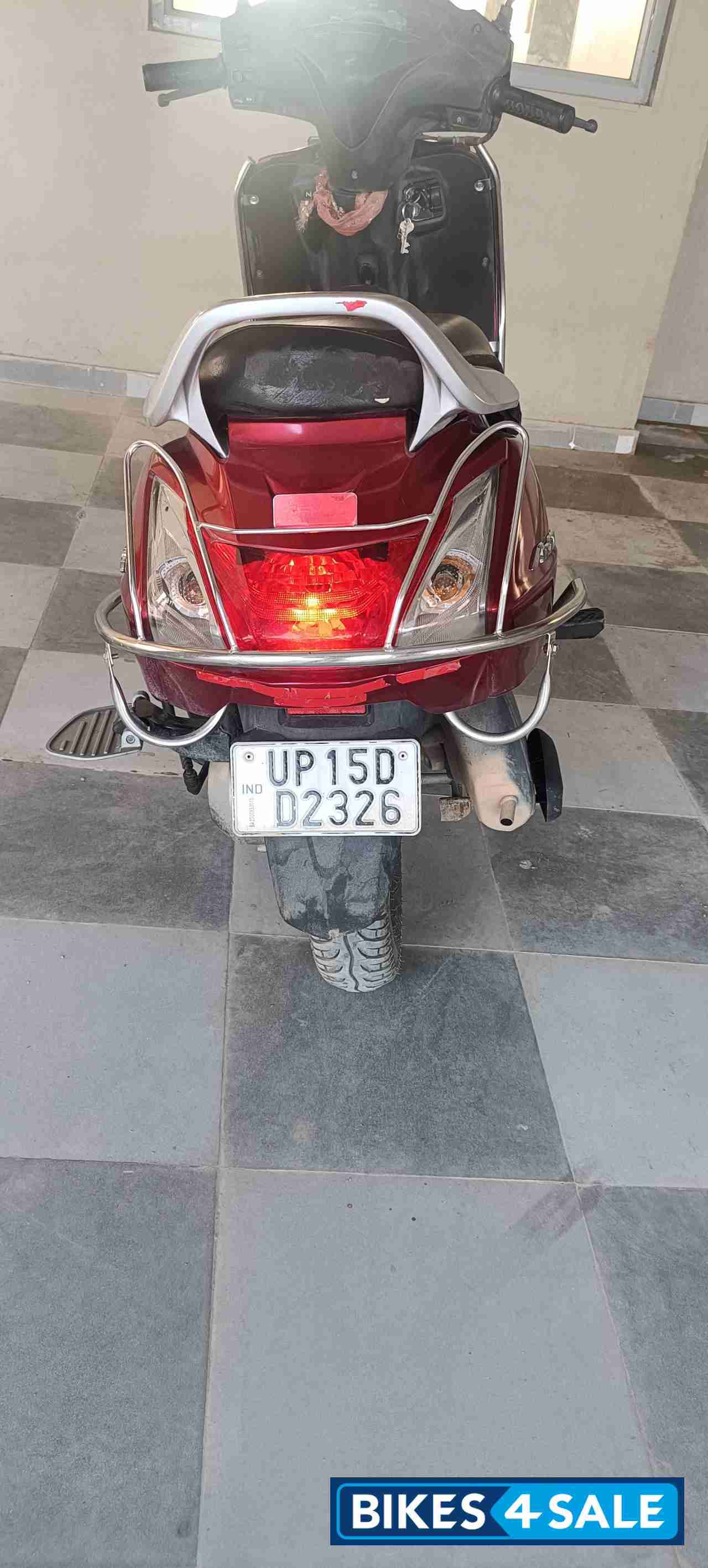 Spartan Red Honda Activa 5G