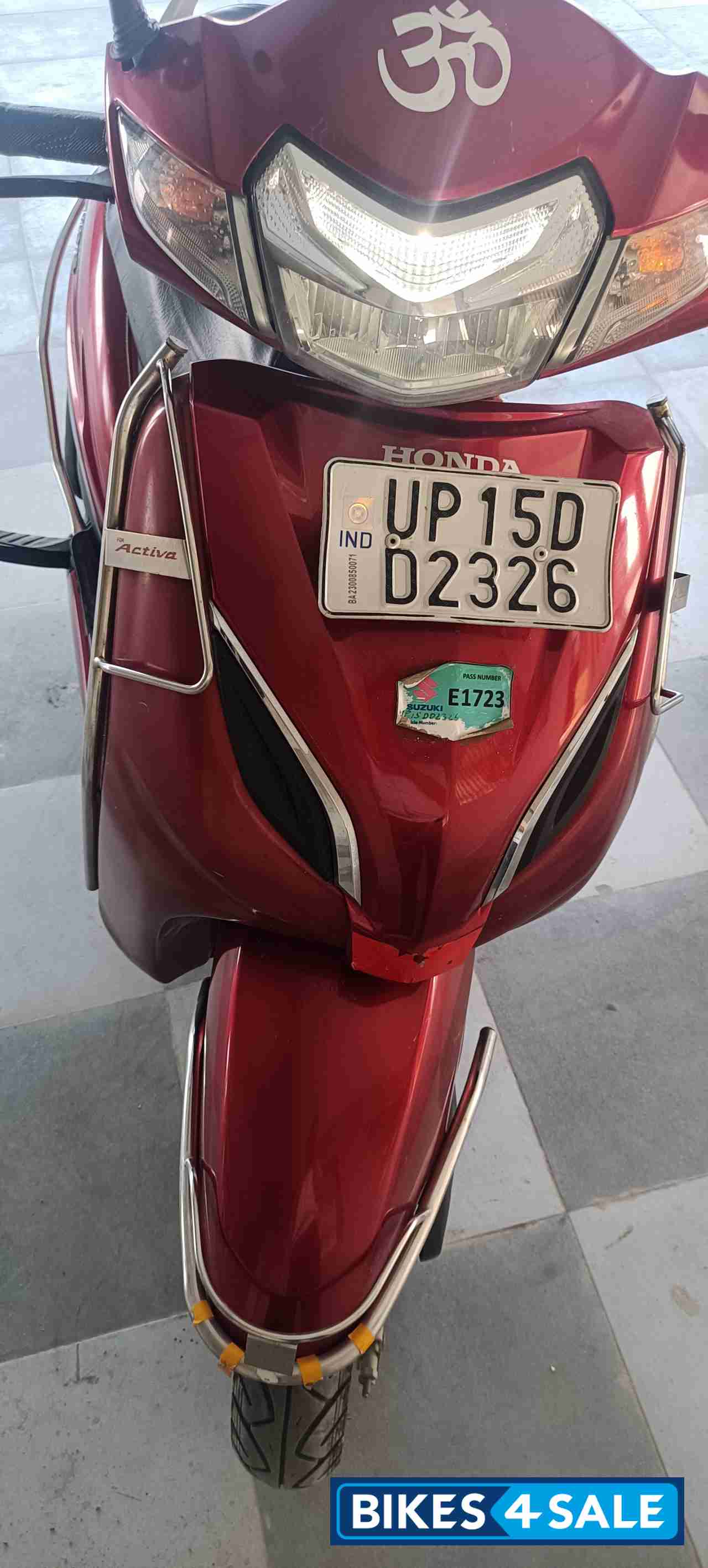 Spartan Red Honda Activa 5G