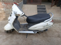 White Honda Activa 3G