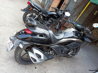 Black Suzuki Intruder 150 FI