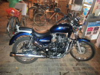 Blue Royal Enfield Thunderbird 350