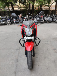 Red Honda CB Hornet 160R