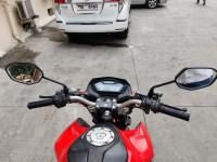 Red Honda CB Hornet 160R