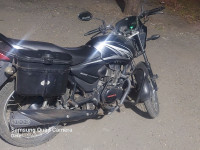 Black Honda CB Shine