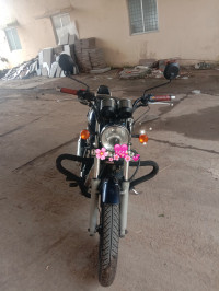 Blue Royal Enfield Thunderbird 500