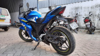 Blue Suzuki Gixxer SF Moto GP