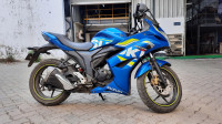 Blue Suzuki Gixxer SF Moto GP