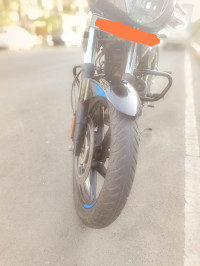 Blue/black Bajaj Pulsar 150 Twin Disc