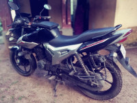 Black & Silver Yamaha SZ-R