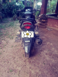 Black & Silver Yamaha SZ-R