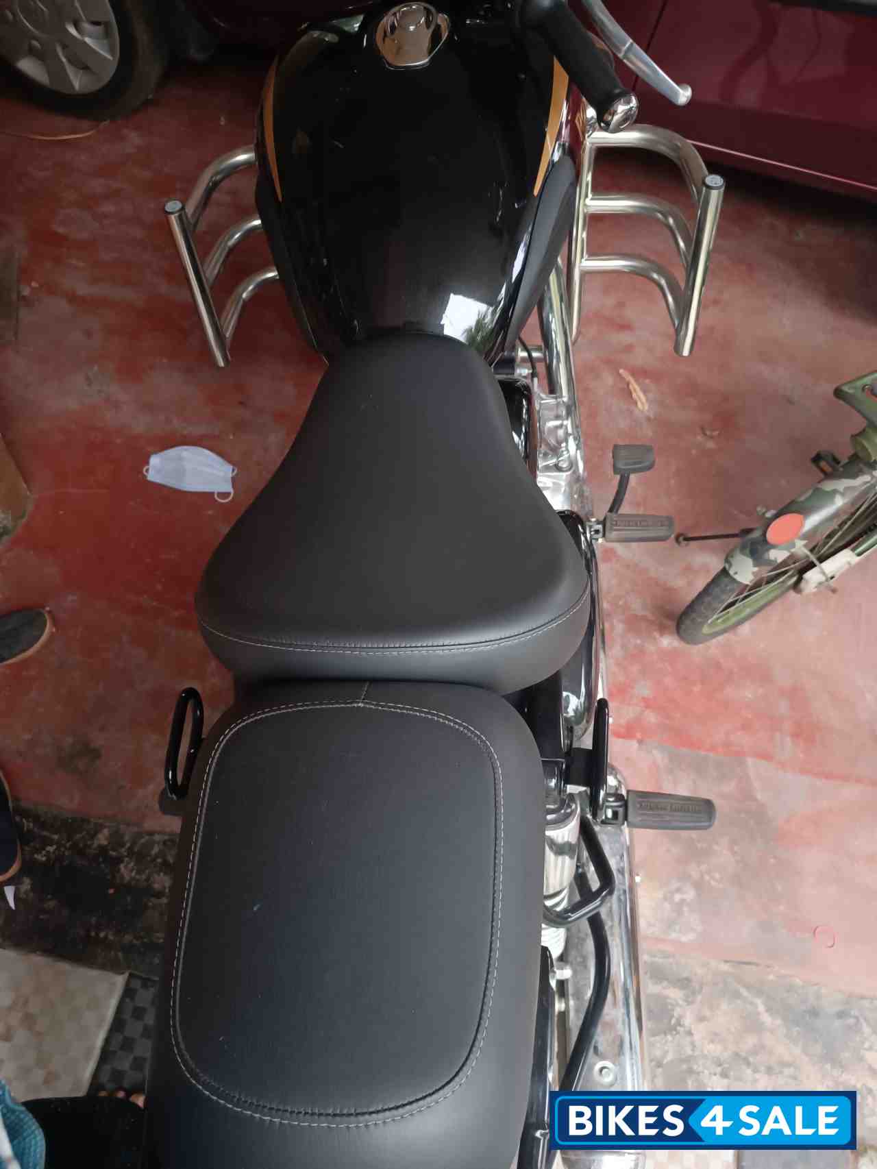 Halcyon Black Royal Enfield Classic 350 Single Channel BS6
